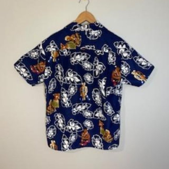 Roundy Bay Hawaiian Hula Dancer Short Sleeve Shirt  M - Picture 5 of 6